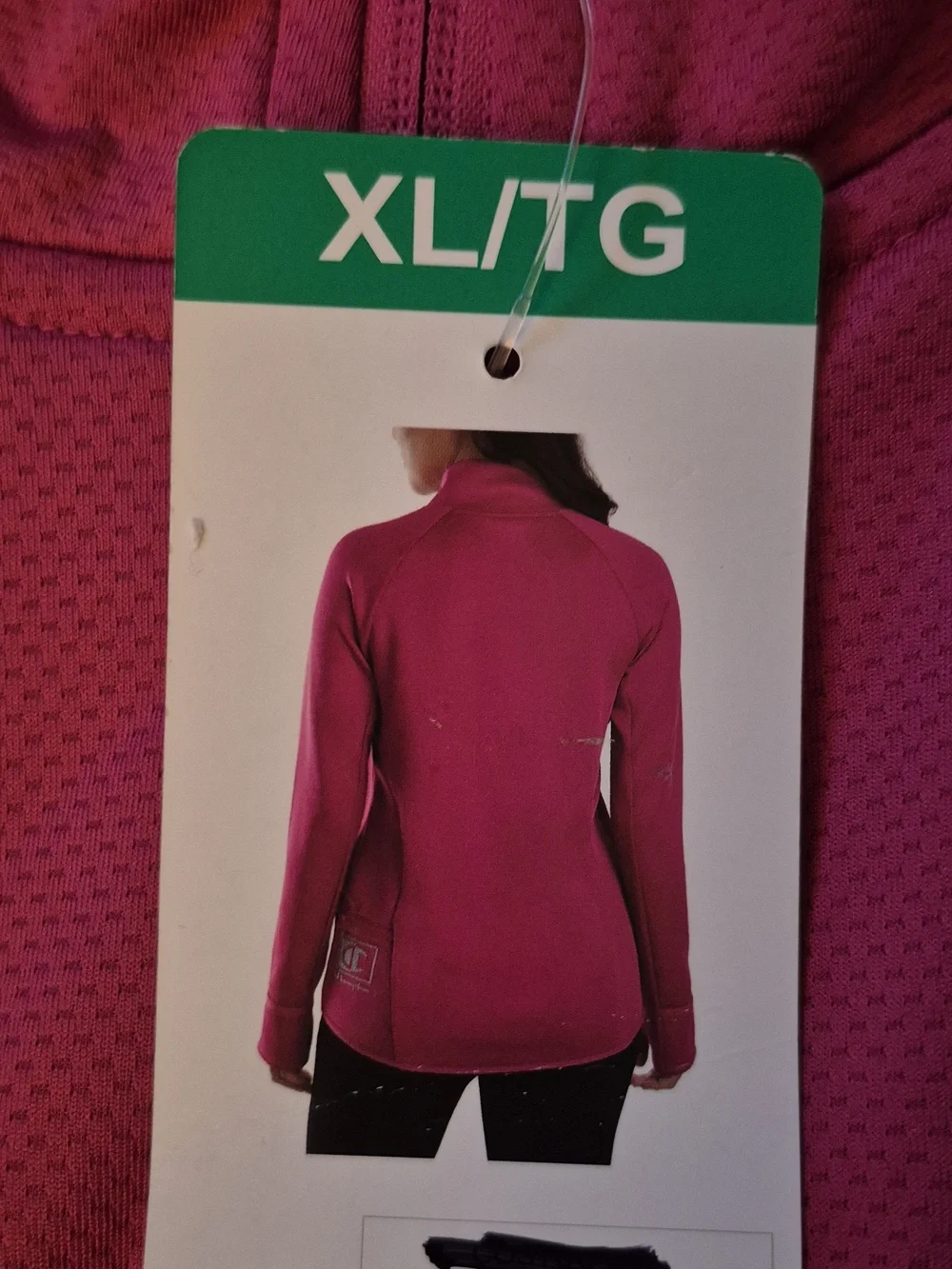 XL: 🩷Champion 1/3 Zip Active wear Top - Picture 4 of 9